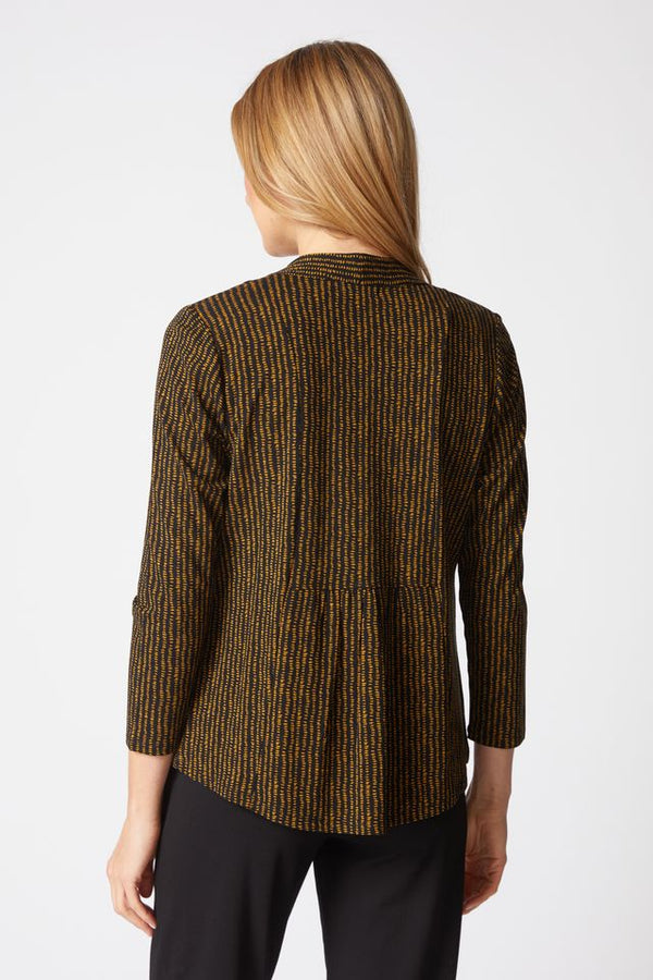 Cumin Shirred Back Jacket