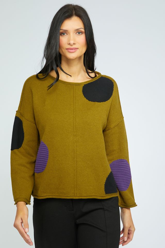 Moss Circle Sweater
