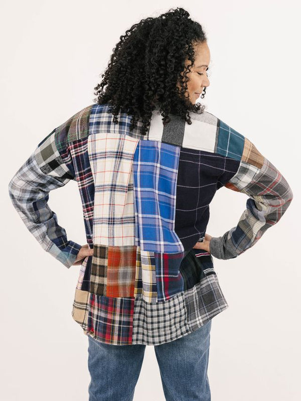 Mixed Plaid Top