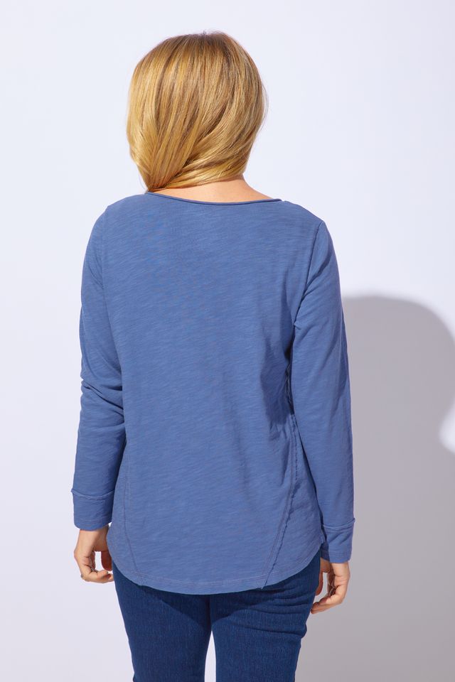 Denim Sunflower Tee