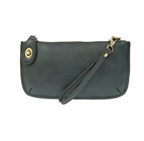 Teal Xbody Wristlet Clutch