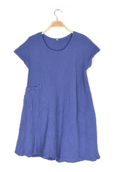 Cornflower Pocket Dress