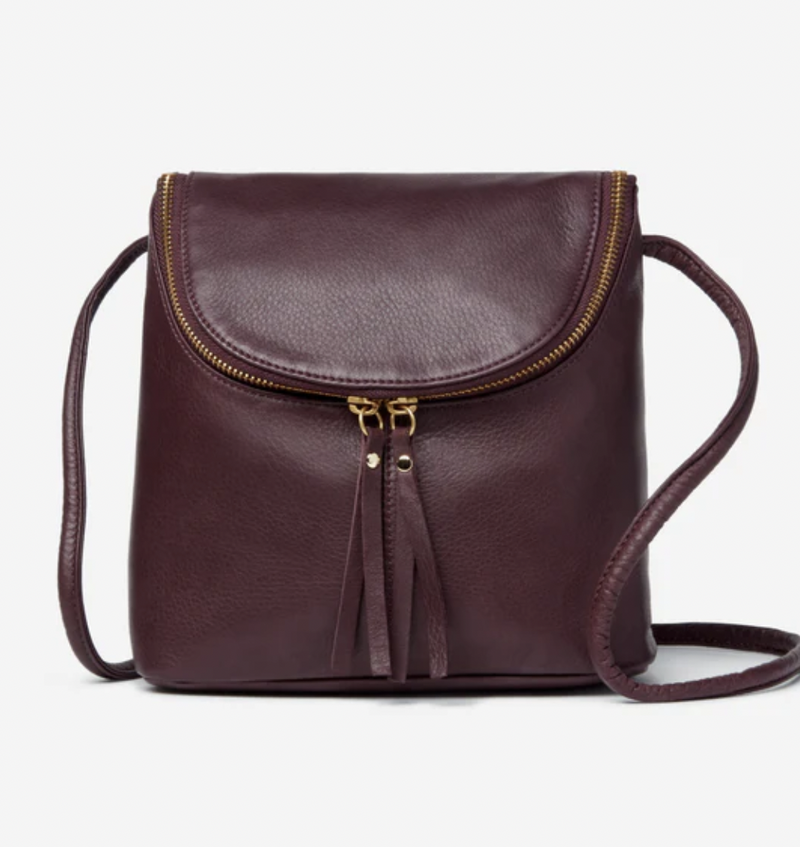 Mulberry Leather Crossbody