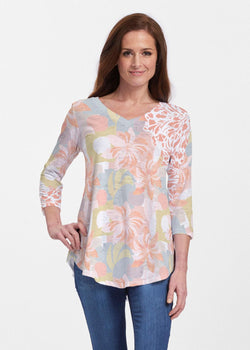 Tangerine Flow Tunic