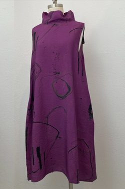 Purple Art Dress
