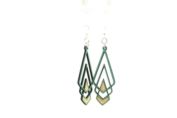 Chevron Deco Earring