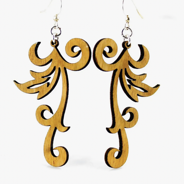 Swishy Scroll Earrings