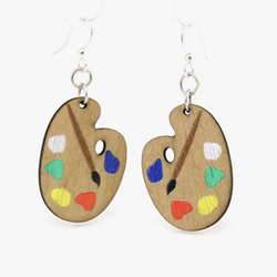 Painter Pallet Earrings