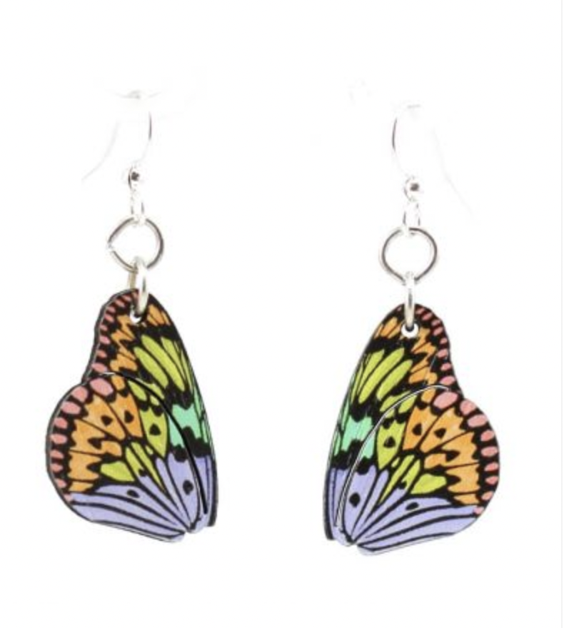 Butterfly Wing Blossoms Earrings