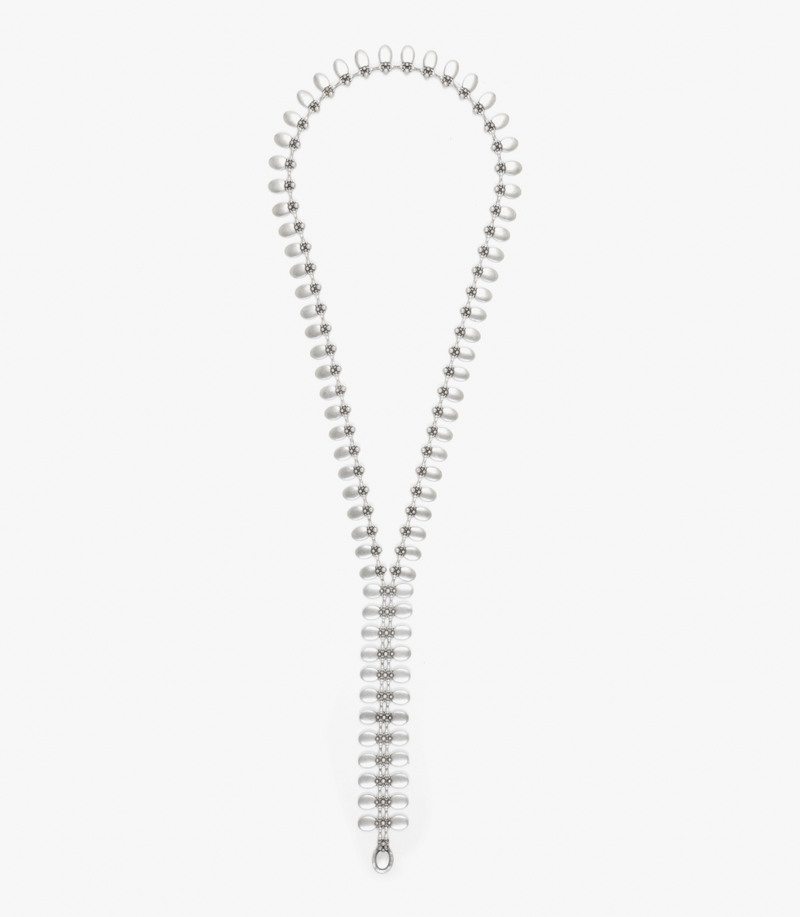Pewter Silver Lariat