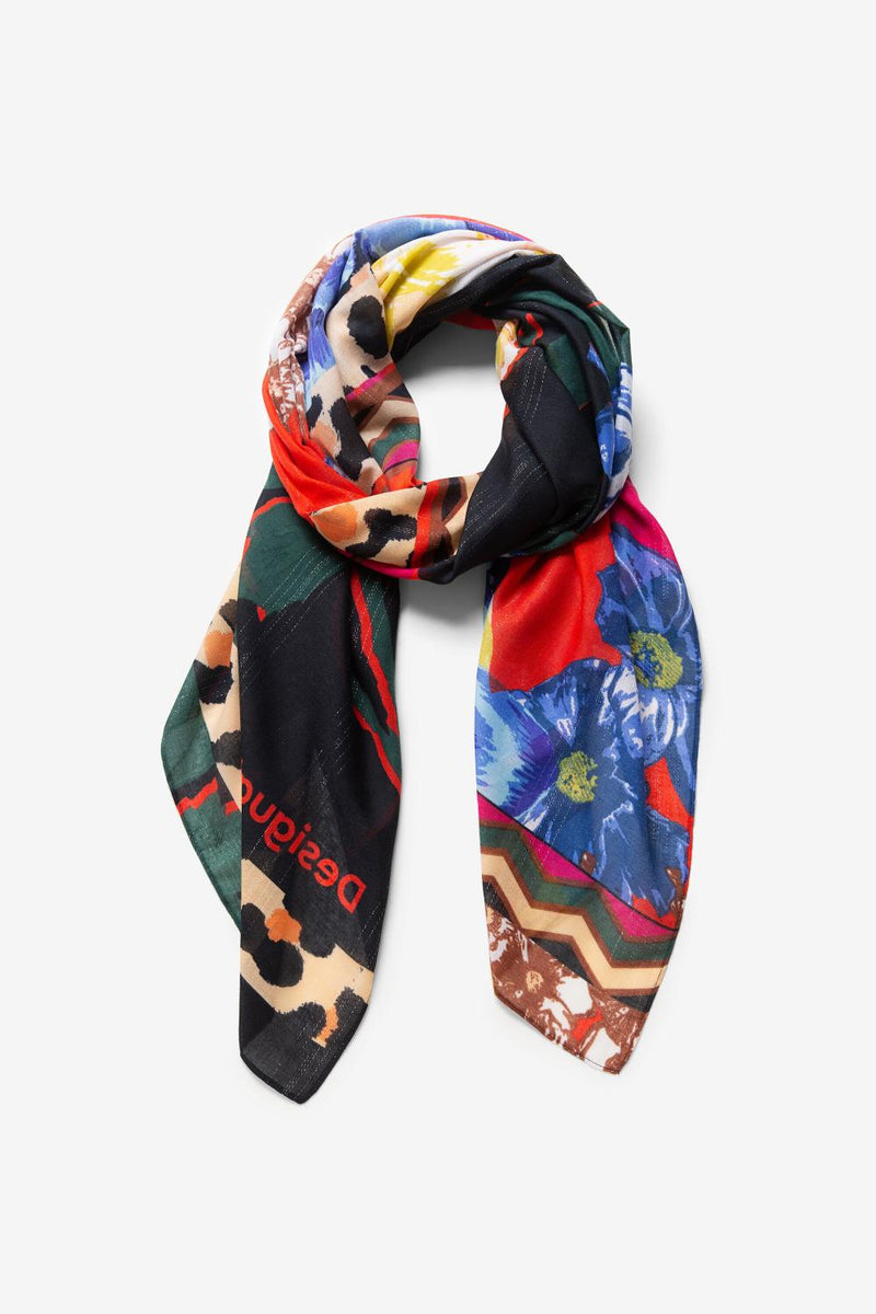 Floral Patch Scarf