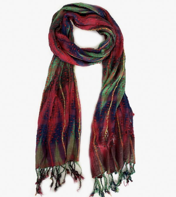 Hadley Wine Scarf
