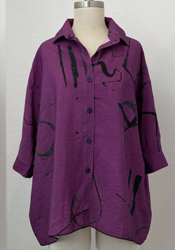 Purple Art Shirt
