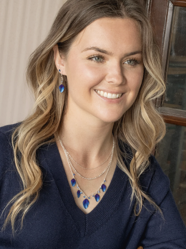 Healing Elm Leaf Necklace