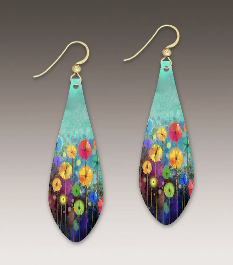 Colorful Meadow Earring