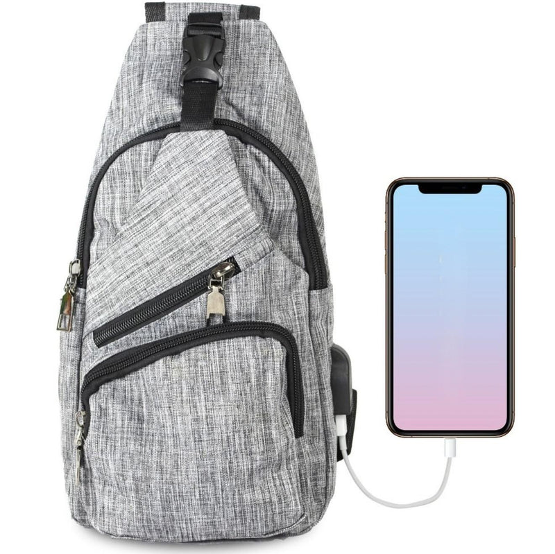 Gray Day Pack