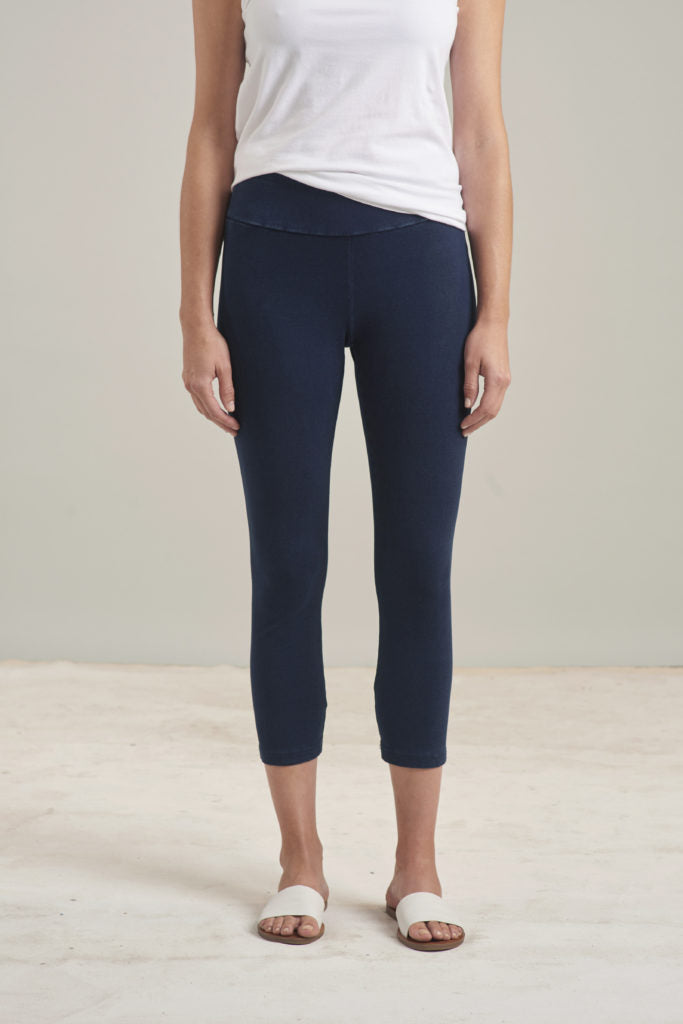 Denim Capri Legging – Gondwana & Divine Clothing Co.