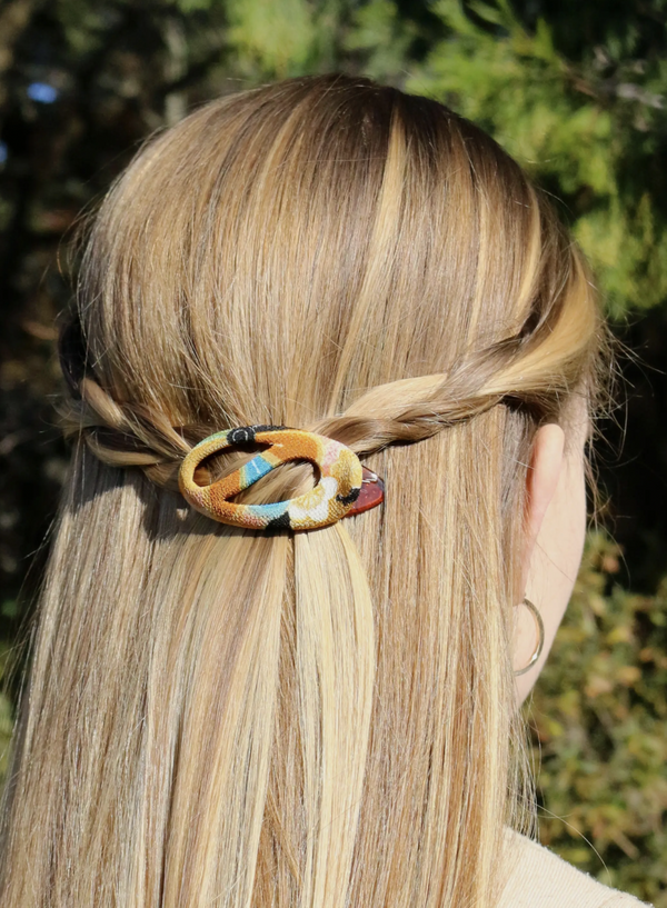 Small Oval Kimono Clip