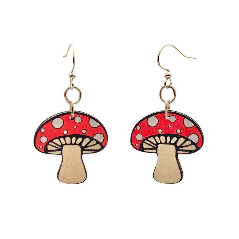 Mushroom Earring