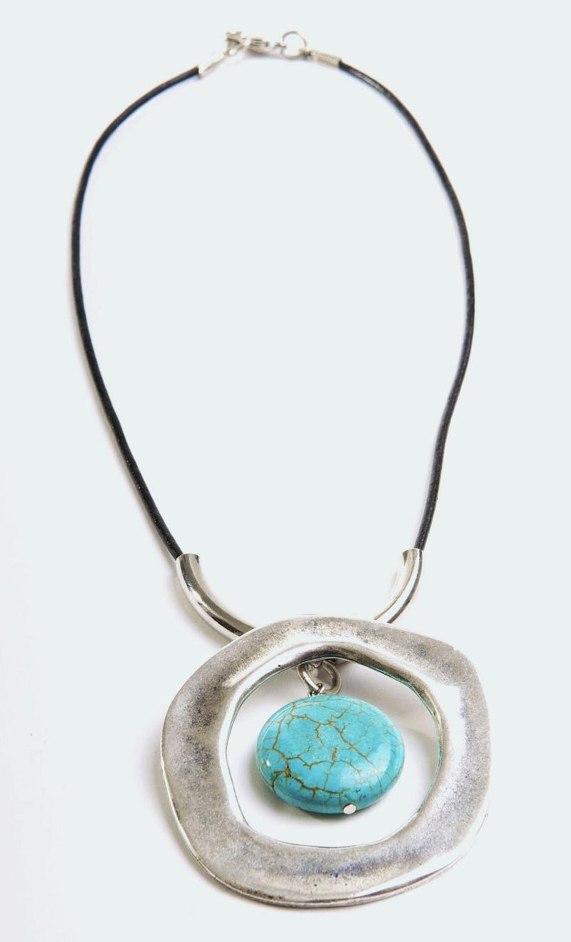 Turquoise & Silver Necklace