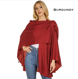 Loop Pull Thru Wrap Burgendy
