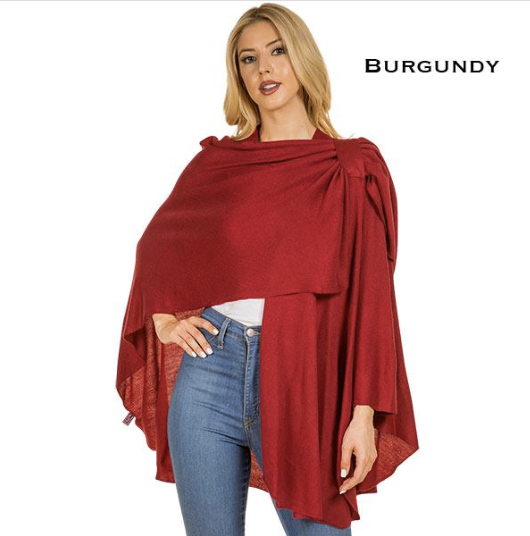 Loop Pull Thru Wrap Burgendy