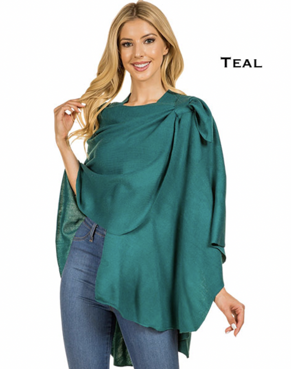 Loop Pull Thru Wrap Teal