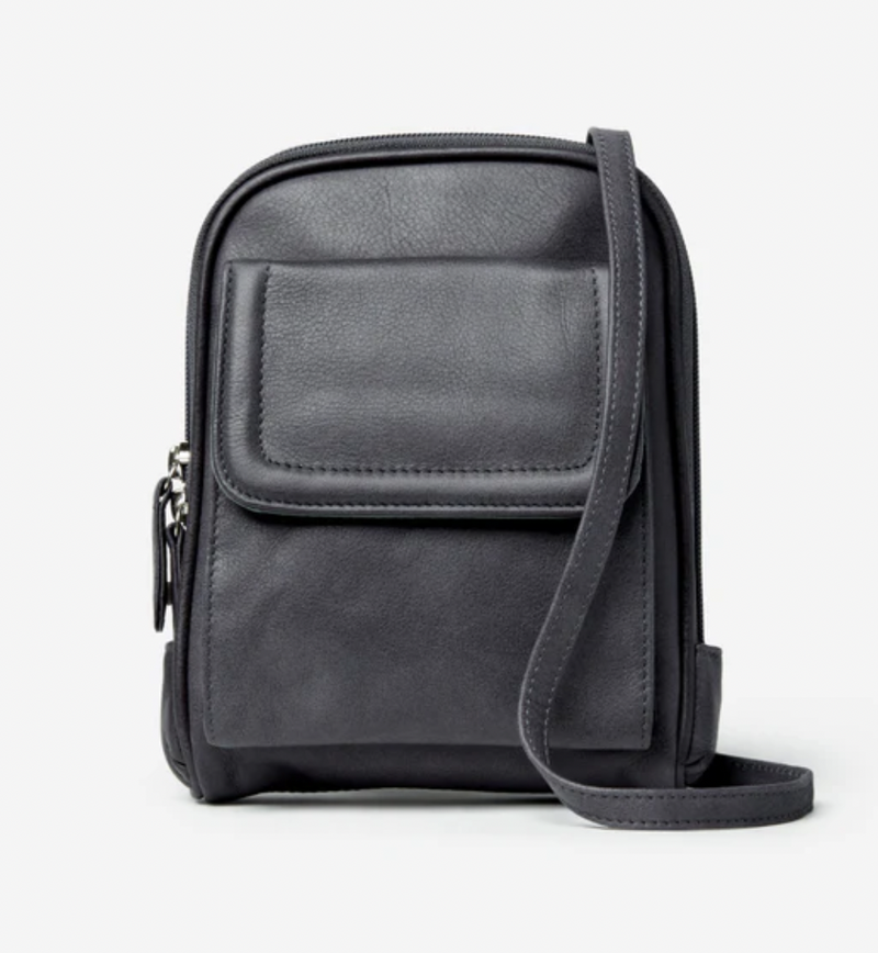Leather Mini Organizer Bag