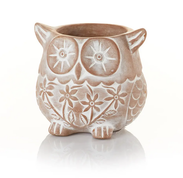 Owl Terracotta Planter