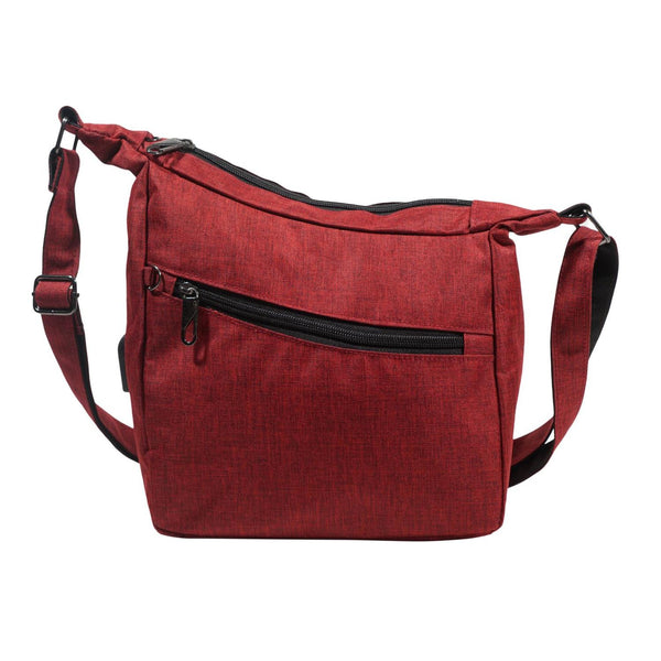 Red Charge & Go Shoulder Bag