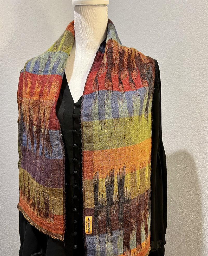 Moroccan Multi Merino Scarf