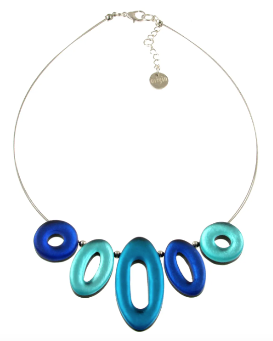 Oceans Oval Necklace