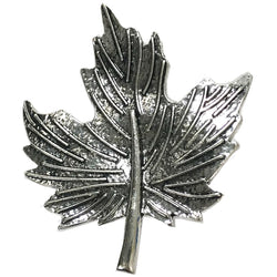 Silver Leaf Magentic Pin