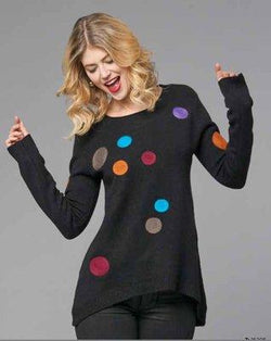 Black Dot Sweater