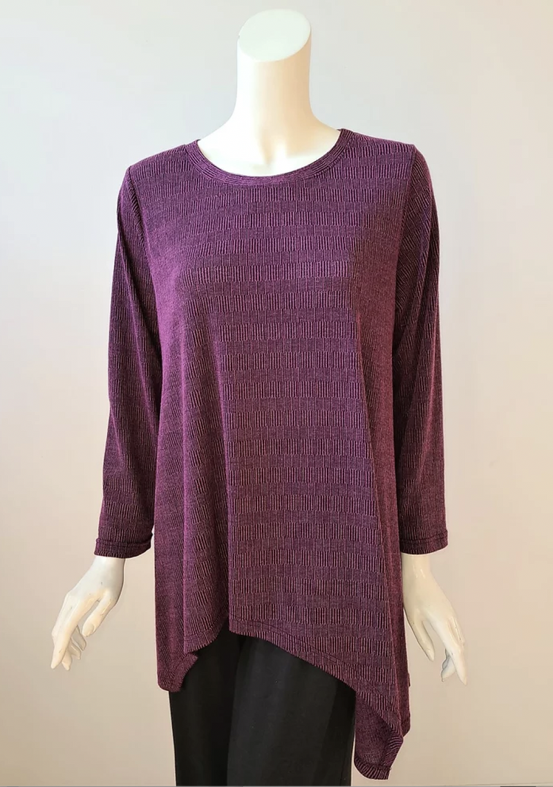 Textured Knit Tunic