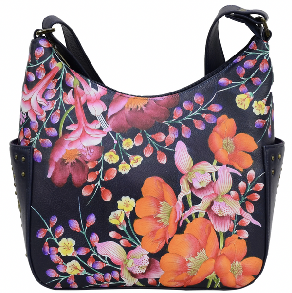 Handpaint Moon Garden Hobo