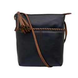 Leather Whipstitch Bag