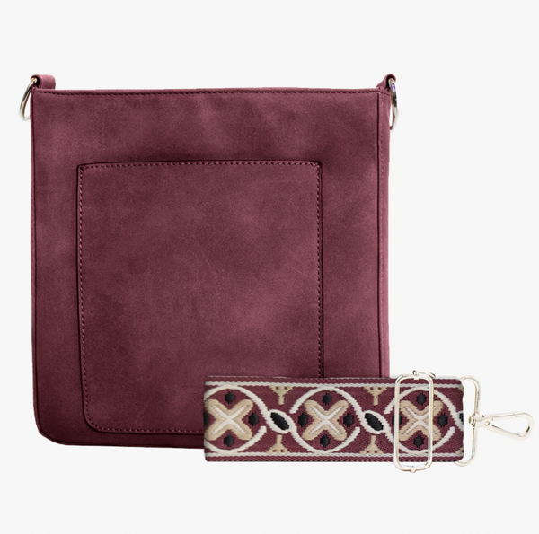 Crimson Large Crossbody Bag