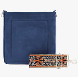 Navy Large Crossbody Bag