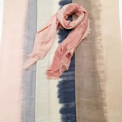Coral Ombre Scarf
