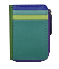 Cool Tropics Leather Credit Card Holder