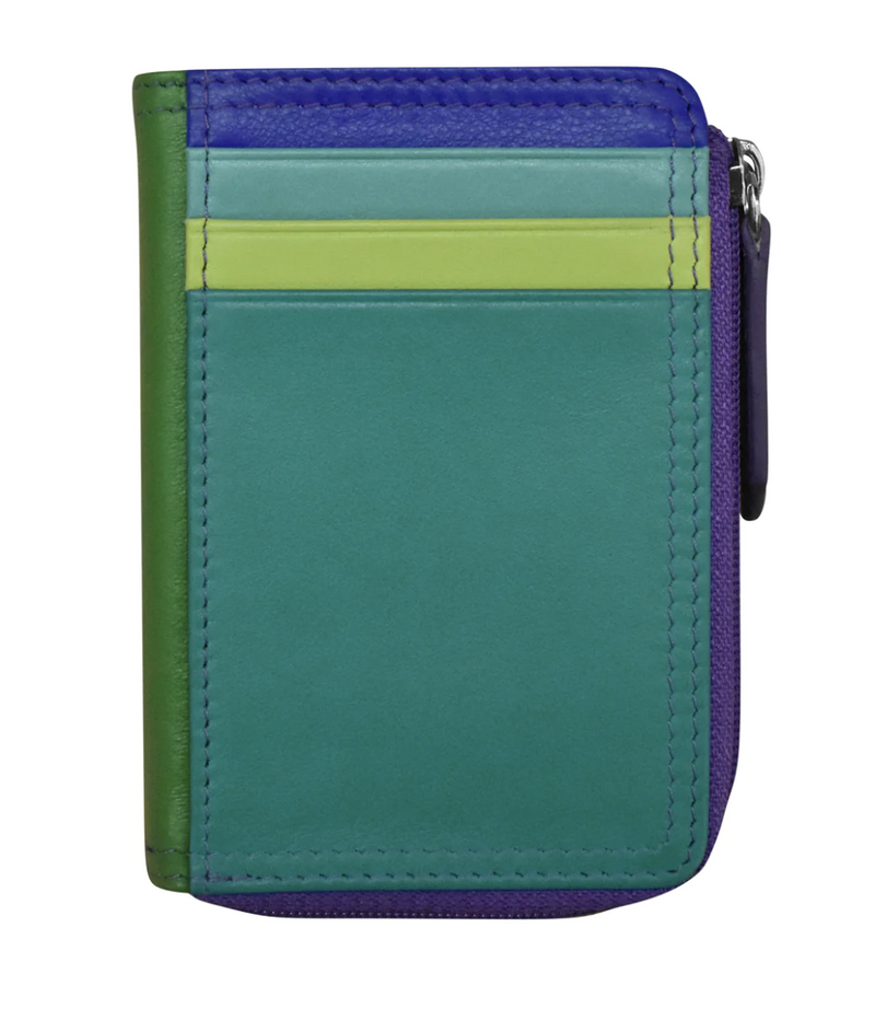 Cool Tropics Leather Credit Card Holder