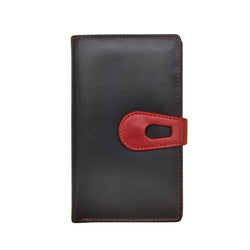 Black/Red Medium Wallet