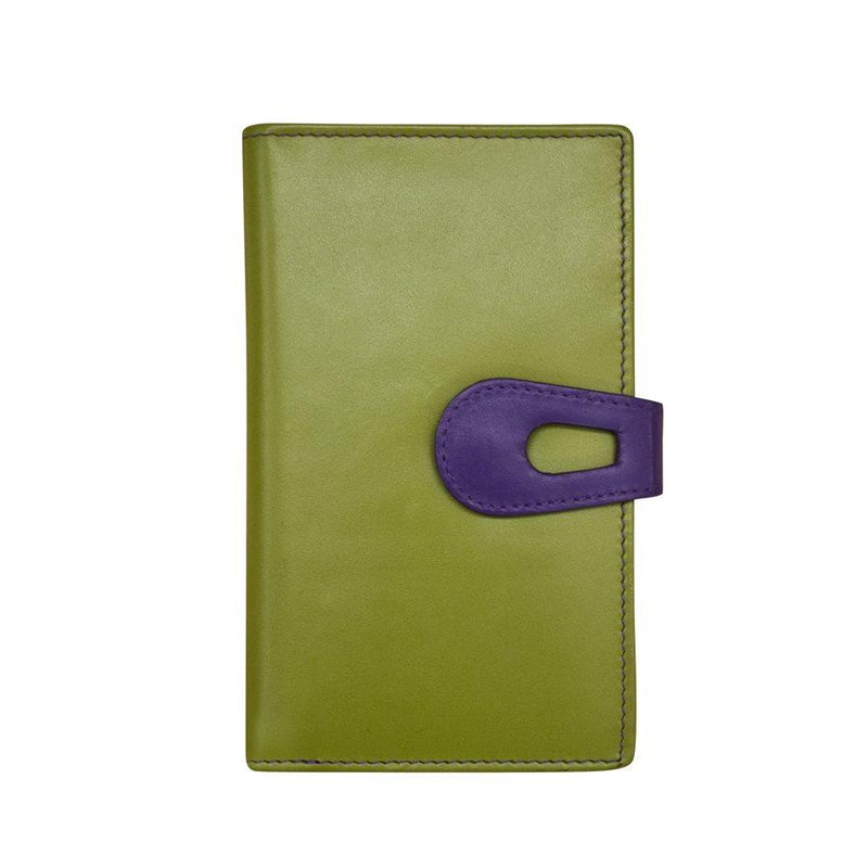 Moss/Purple Medium Wallet