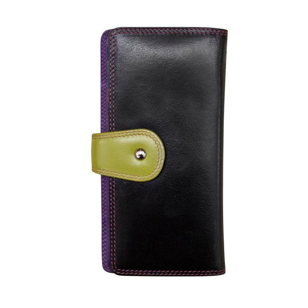 Multi Leather Tab Wallet