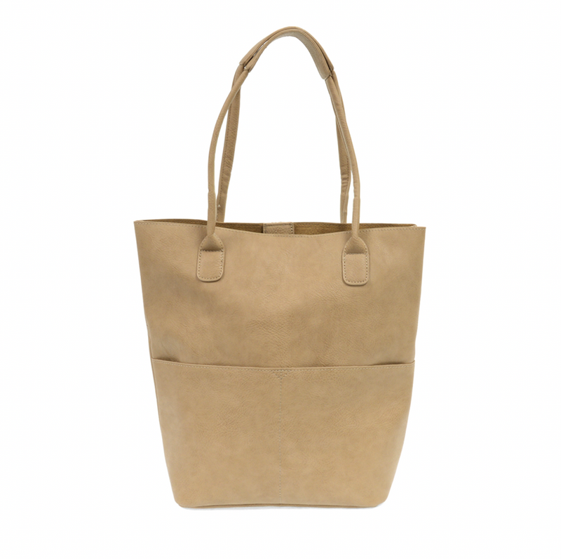 Camel Front Pocket Tote