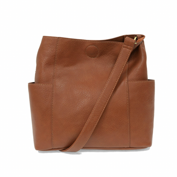 Bourbon Side Pocket Bucket Bag