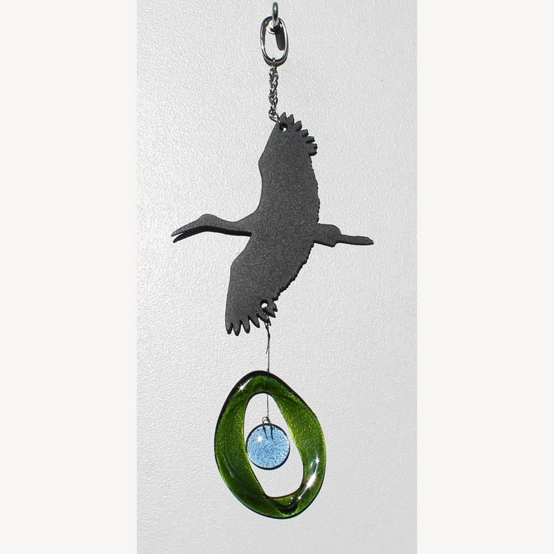 Blue Heron Recycle Chime