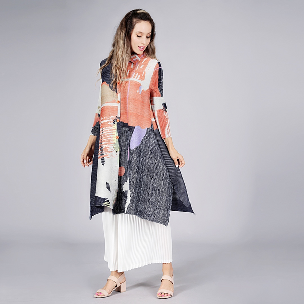 Asian Pleats Jacket