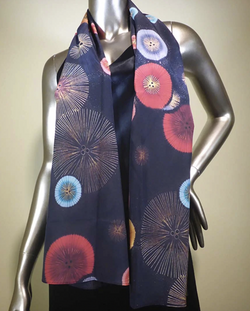 Circles Silk Scarf